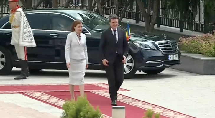 Nicusor Dan, vizita oficiala la Chisinau. Programul in Republica Moldova al presedintelui