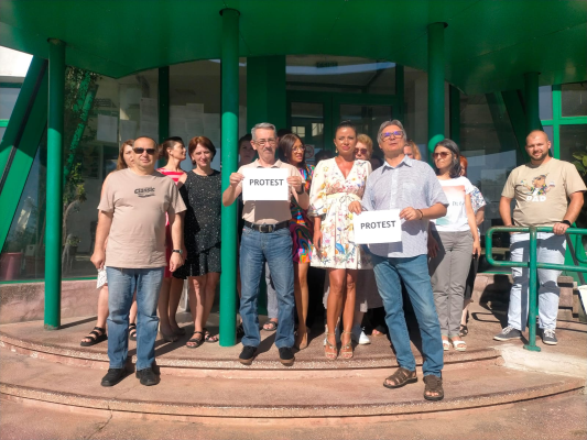 Proteste spontane ale sindicaliștilor din agențiile pentru protecția mediului. Susțin că reorganizarea ANMAP este un eșec