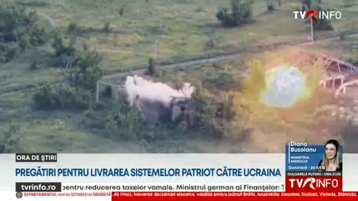 Pregătiri pentru livrarea sistemelor Patriot către Kiev. Zelenski: Armele fabricate în Ucraina reprezintă aproape 40% din cele utilizate pe front