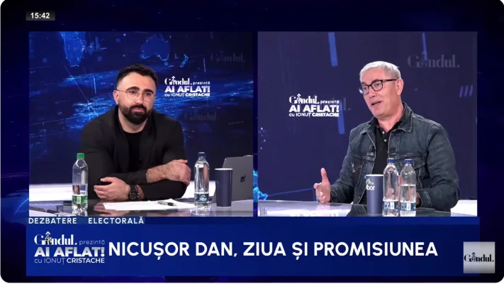 Doru Bușcu: „Nicușor Dan ar putea fi câștigător, dar n-ar fi la fel de bun cum ar fi Crin Antonescu” / „Este încrucișarea dintre Iohannis și Băsescu”