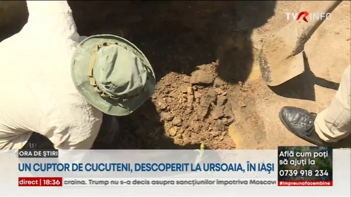 În județul Iași a fost descoperit un cuptor foarte bine conservat pentru prelucrarea ceramicii din Cultura Cucuteni