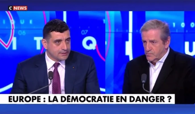 George Simion, la un post tv francez: „Dacă nu vă treziți, Franța va dispărea”. Momente hilare:„Nous voulons o încetare a focului” I VIDEO