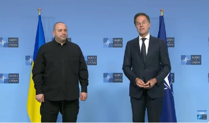 Ucraina se bazează pe creșterea producției de arme în străinătate, potrivit ministrului apărării