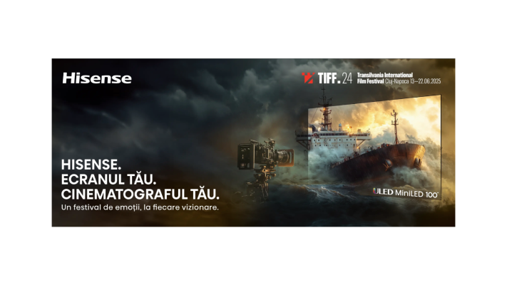 Hisense, sponsor la TIFF: 100 de inch de spectacol acasă,exact cum a gândit regizorul