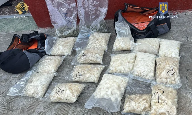Bilanț antidrog în România: Peste 930 kg de droguri confiscate în primele cinci luni din 2025