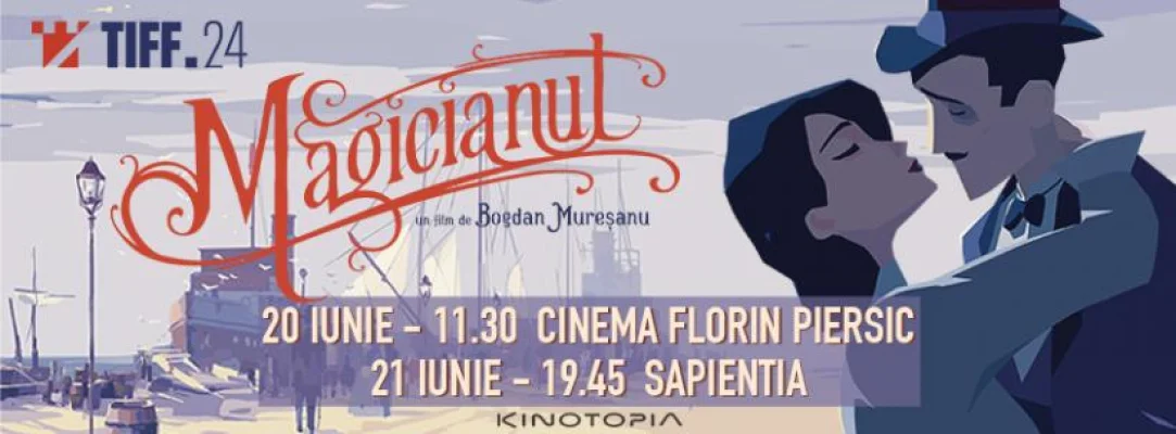 Regizorul Bogdan Mureșanu își prezintă, în premieră la TIFF.24, primul său scurtmetraj animat:  „Magicianul”